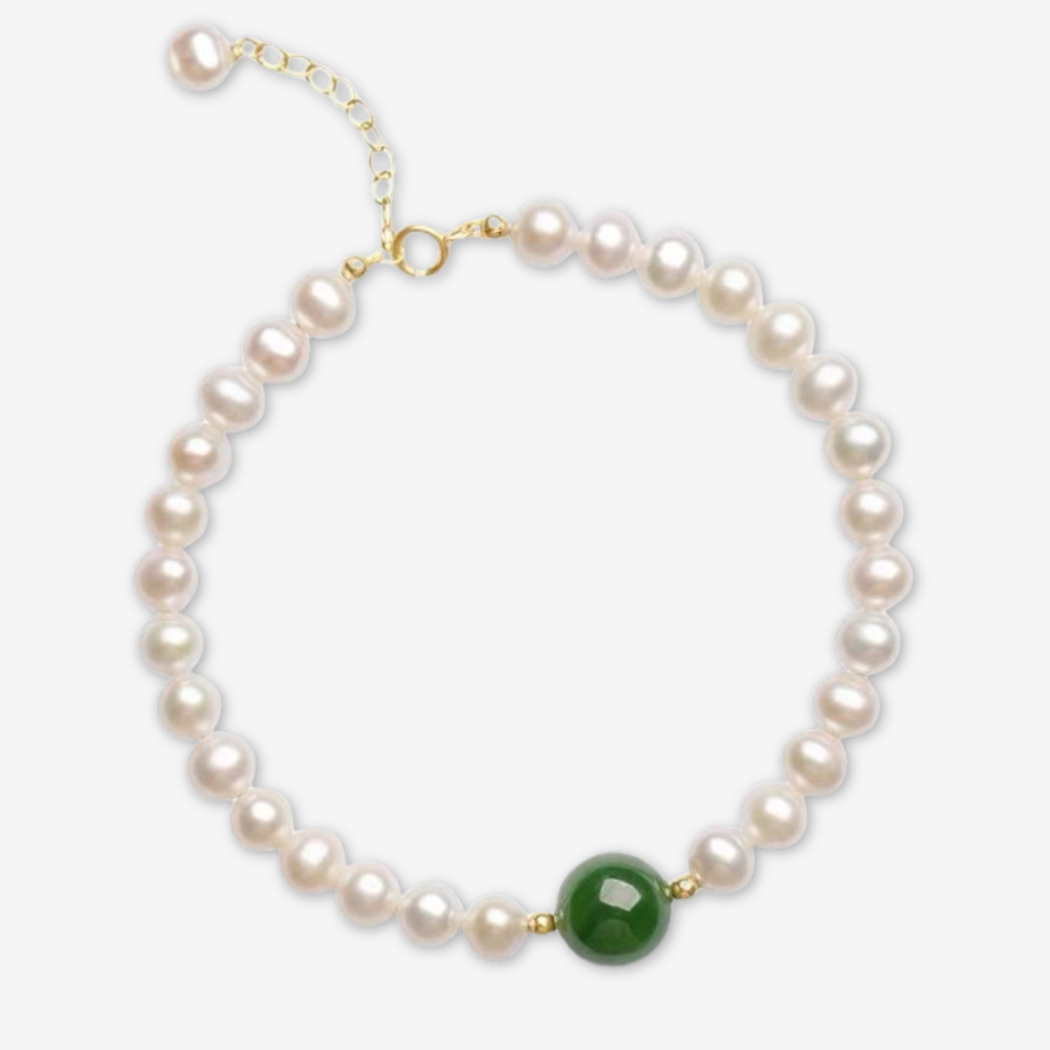 Bracciale con perle.