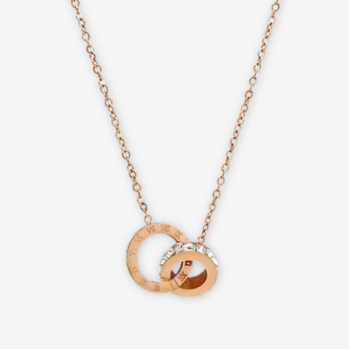 Collana in acciaio al titanio