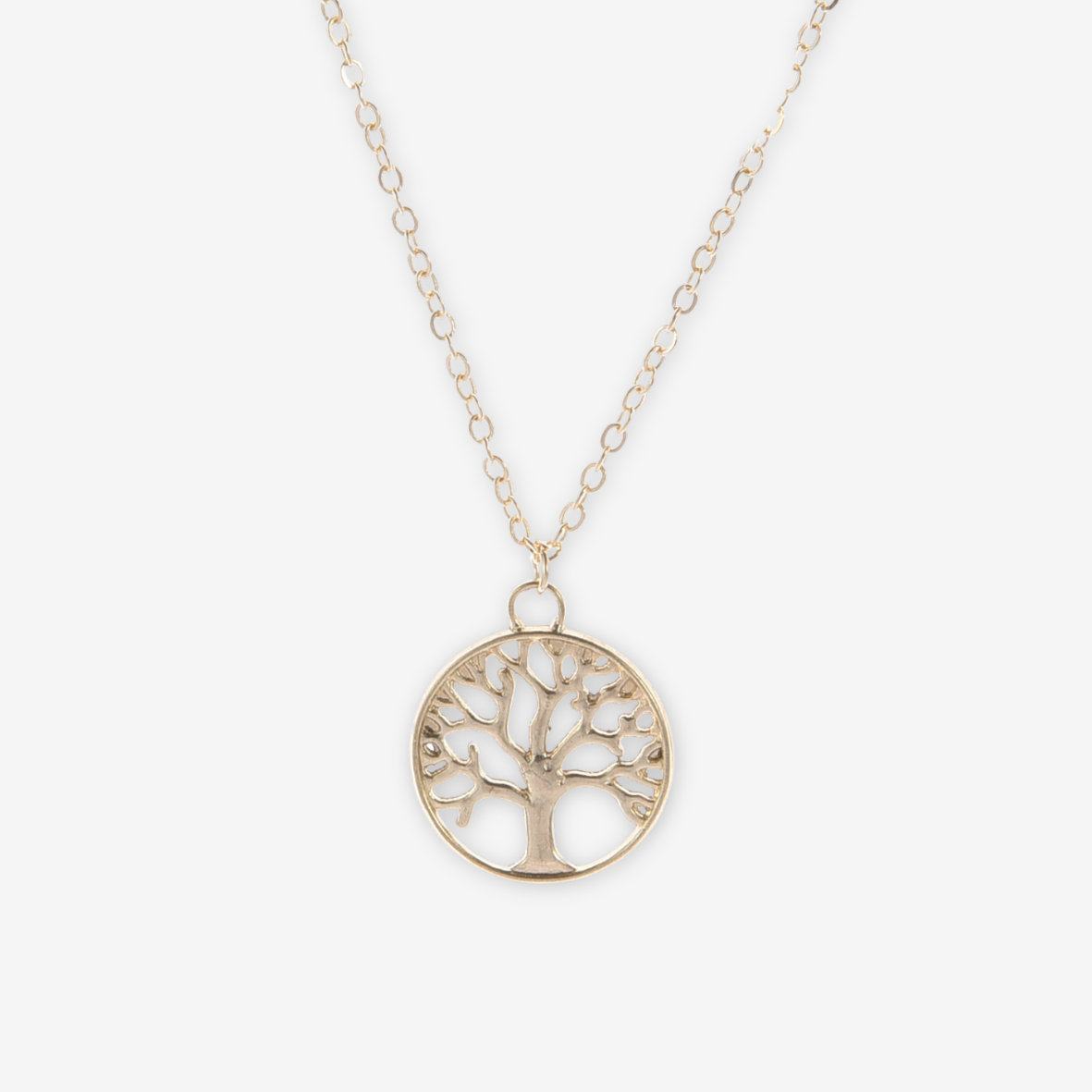 Collana con albero della vita oro.