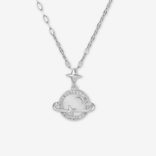 Collana acciaio al titanio