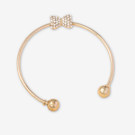 Bracciale rigido fiocco