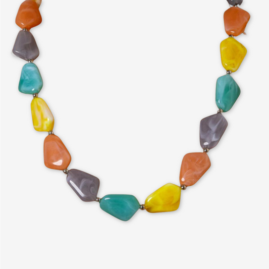 Collana multicolore