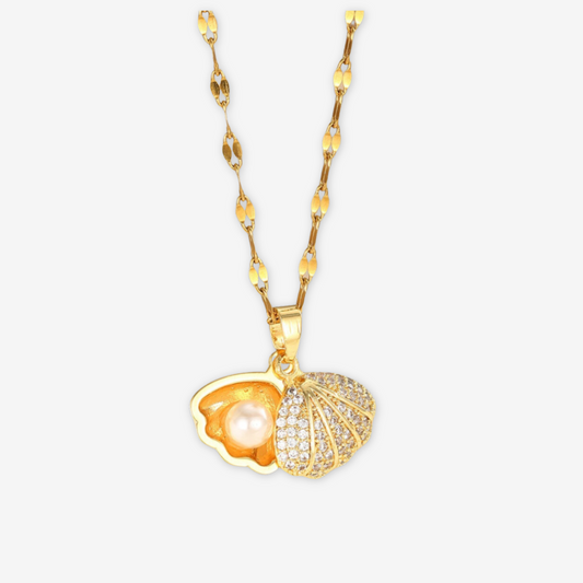 Collana in acciaio al titanio