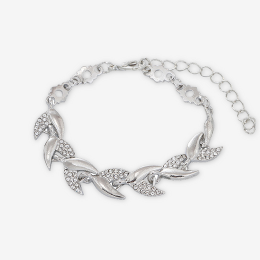 Bracciale placcato argento