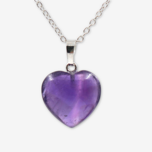 Collana con pendente in quarzo rosa.