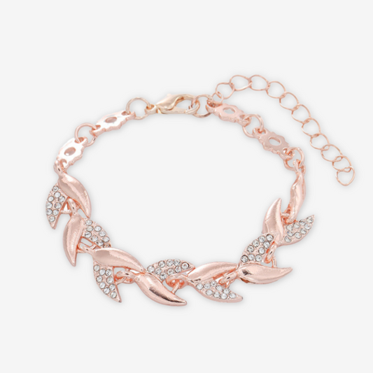 Bracciale placcato placcato oro rosa