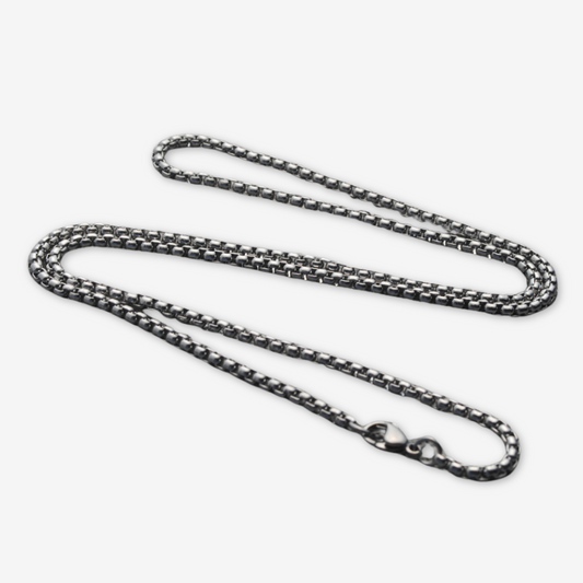 Collana/catena in acciaio inox.