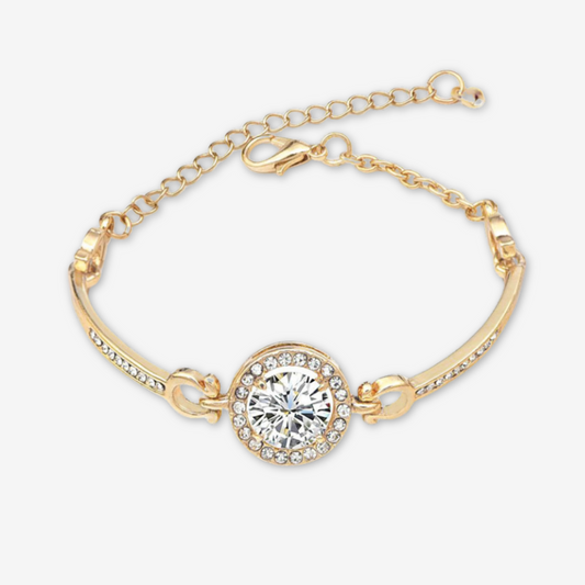 Bracciale con brillanti oro.