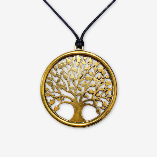 Collana albero della vita dorato.
