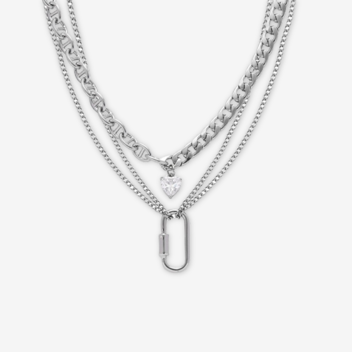 Collana a più strati.