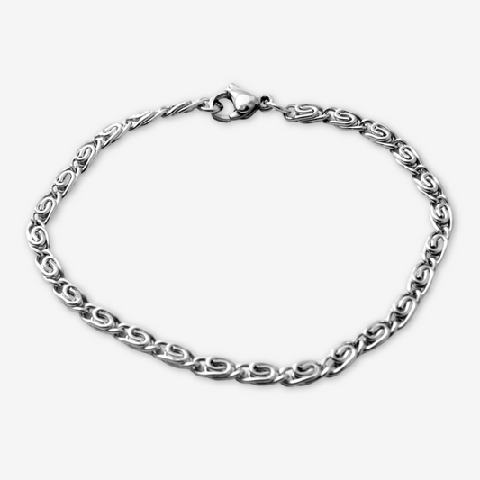 Bracciale in acciaio al titanio