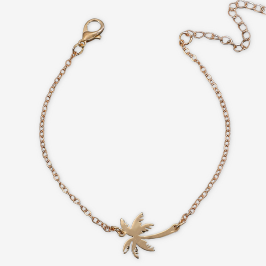 Bracciale ricordo d'estate con palma.
