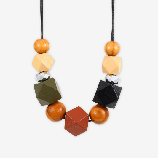 Collana con figure geometriche come in foto
