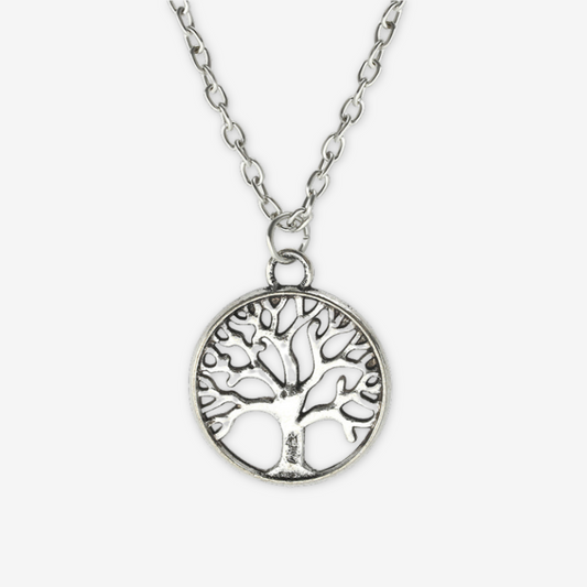Collana con albero della vita argento.